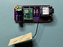 Plan view of the PCB with all components populated